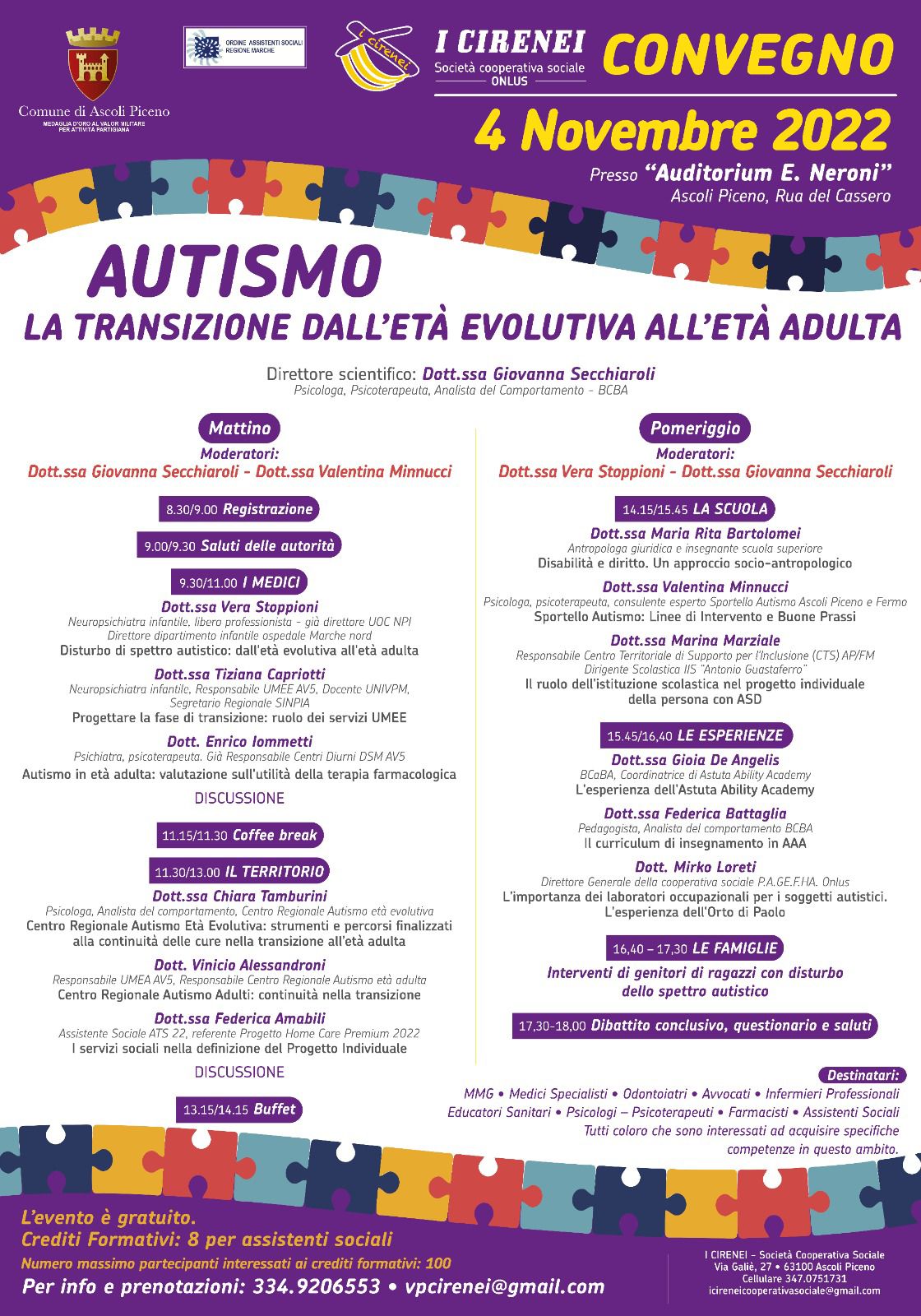 Autismo: la transizione dall'età evolutiva all'età adulta